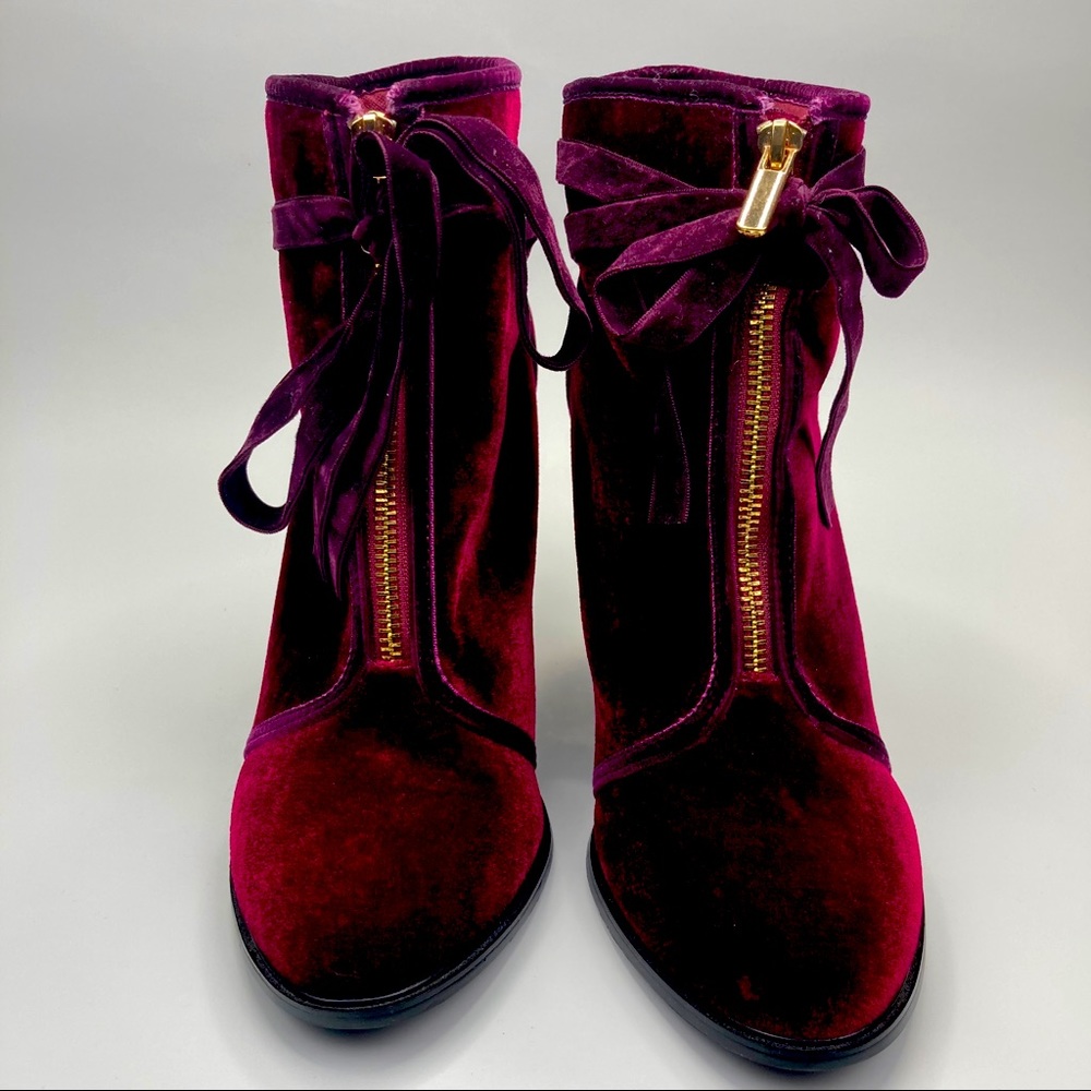Velvet Booties